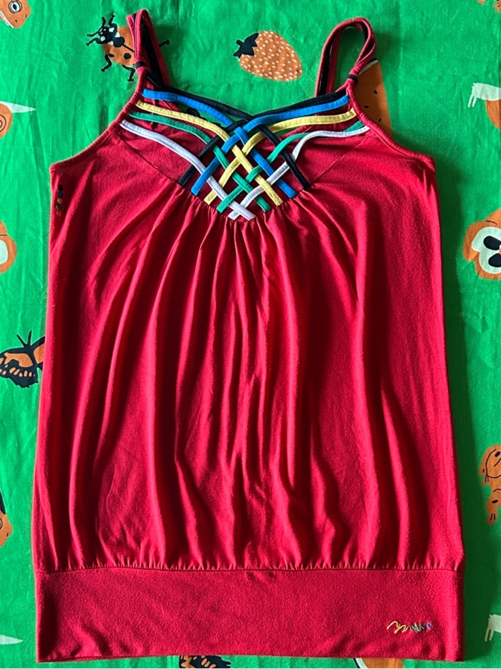 COOGI Vintage Y2K Tank Top - Red